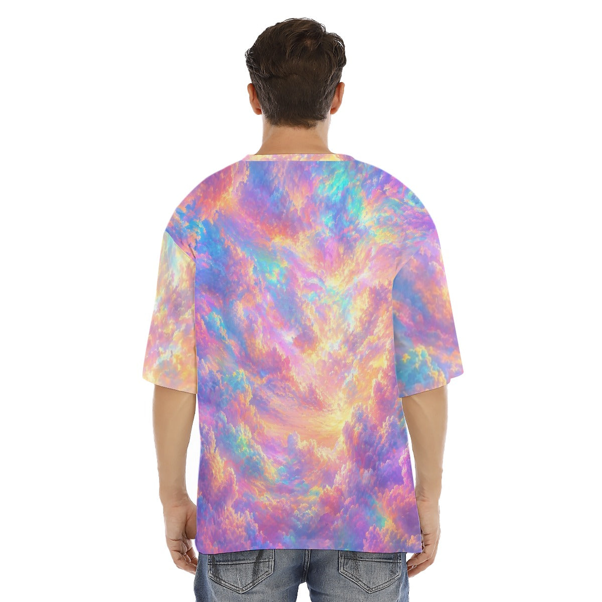 Men's Drop Shoulder T-shirt With Short Sleeve
