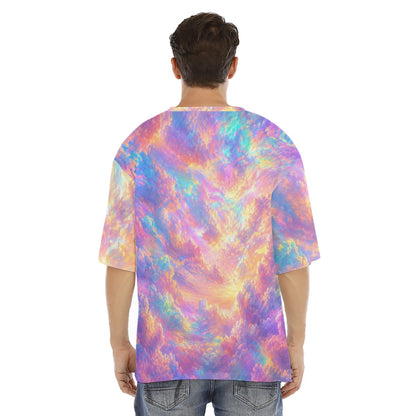 Men's Drop Shoulder T-shirt With Short Sleeve