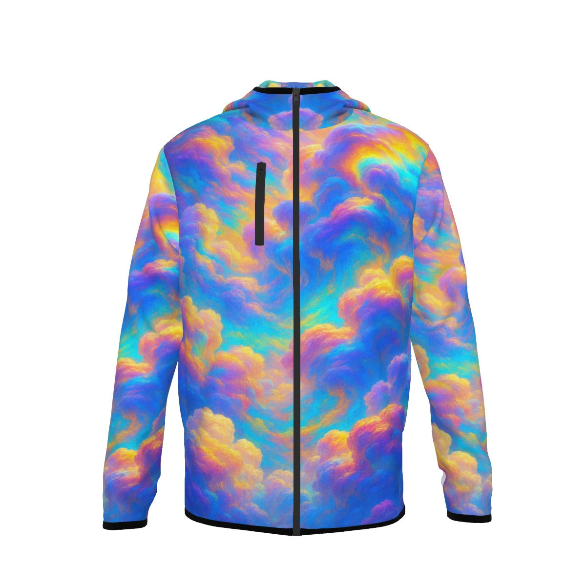 Men's Stylish Hoodie with Thumb Hole Design - view 1