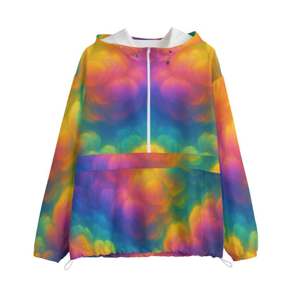 Unisex Pullover Jacket With Zipper Closure