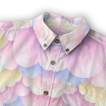 Men's Casual Lapel Long Sleeve Shirt|125GSM Cotton