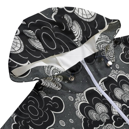 Unisex Pullover Jacket With Zipper Closure