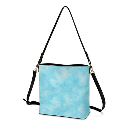 Unisex Minimalist Square Crossbody Bucket Bag