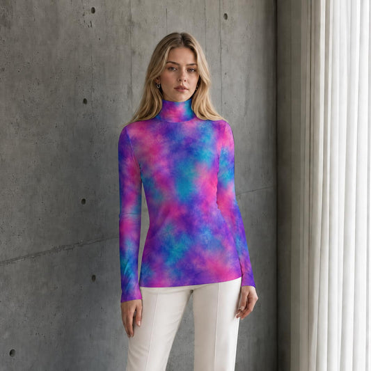 Women’s High-Neck Long-Sleeve Top - view 1
