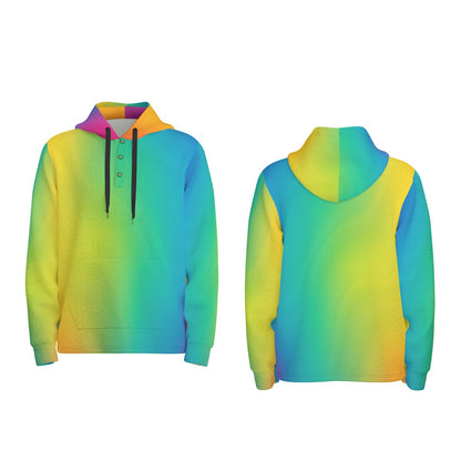 Men's Half Button Hoodie