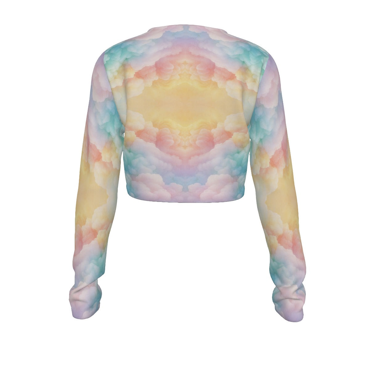 Women's Round Neck Crop Top T-Shirt