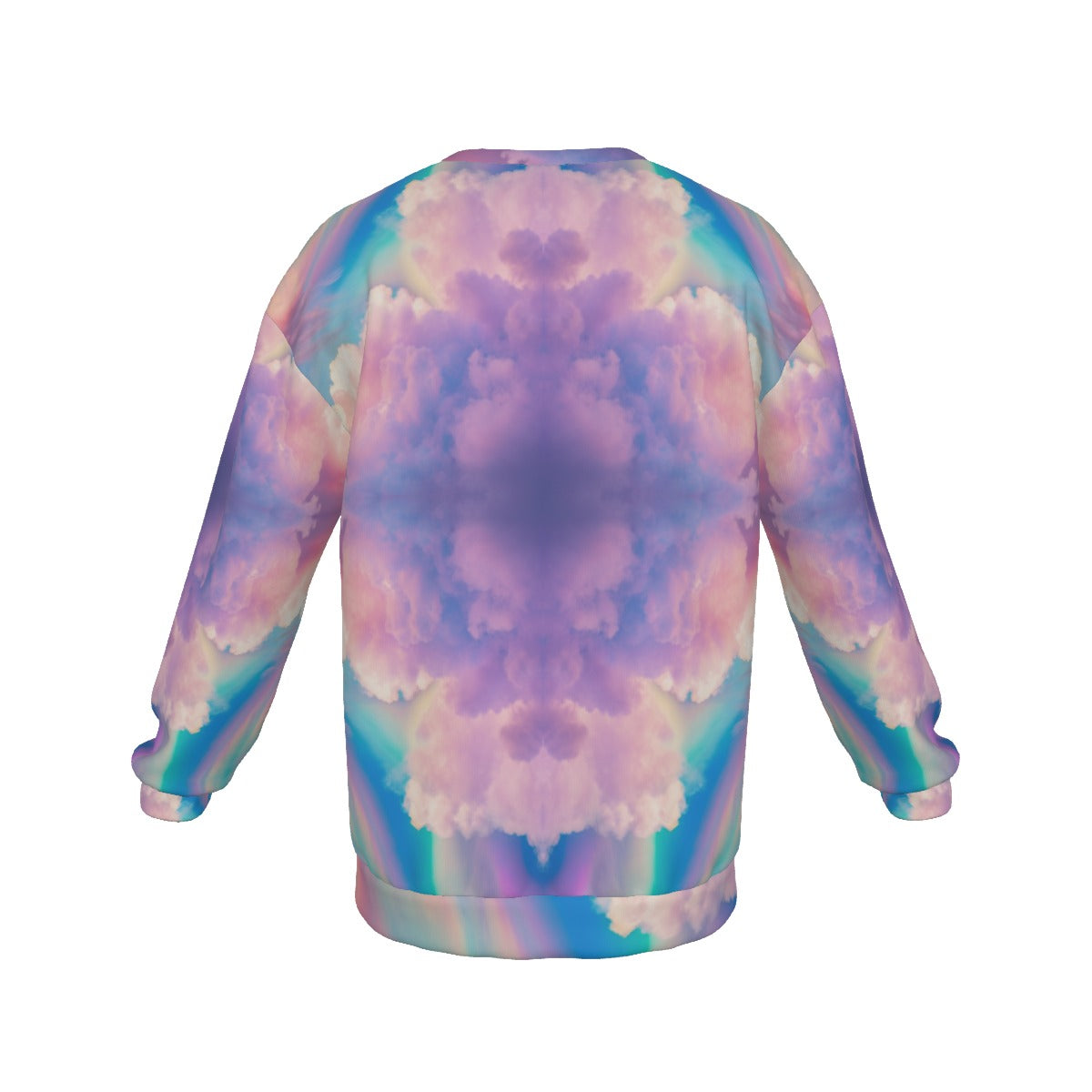 Men's Drop Shoulder Round Neck Long-Sleeved Sweatshirt