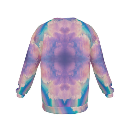 Men's Drop Shoulder Round Neck Long-Sleeved Sweatshirt