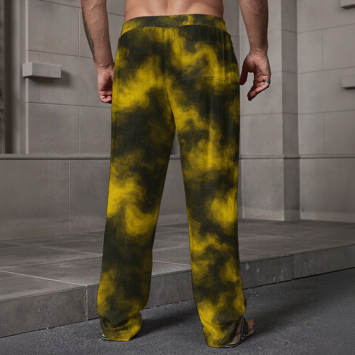 Men's Loose Casual Pants With Pocket
