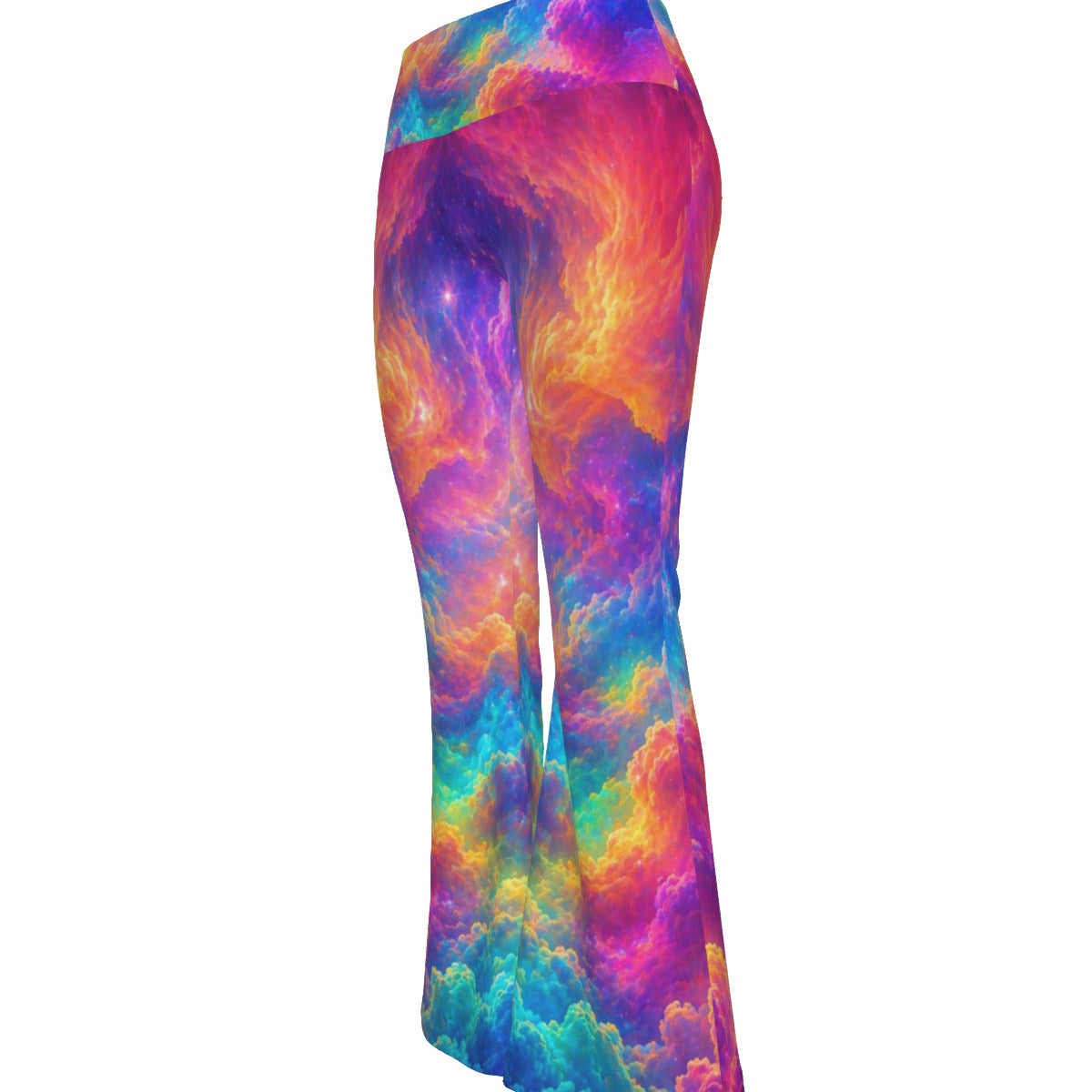 All-over print Women's Flare Yoga Pants