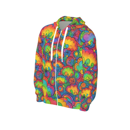 Unisex Zip Hooded Sweatshirt