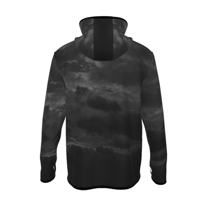Men's Stylish Hoodie with Thumb Hole Design - view 2