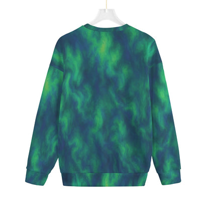 Unisex Drop-shoulder Knitted Fleece Sweater - view 2