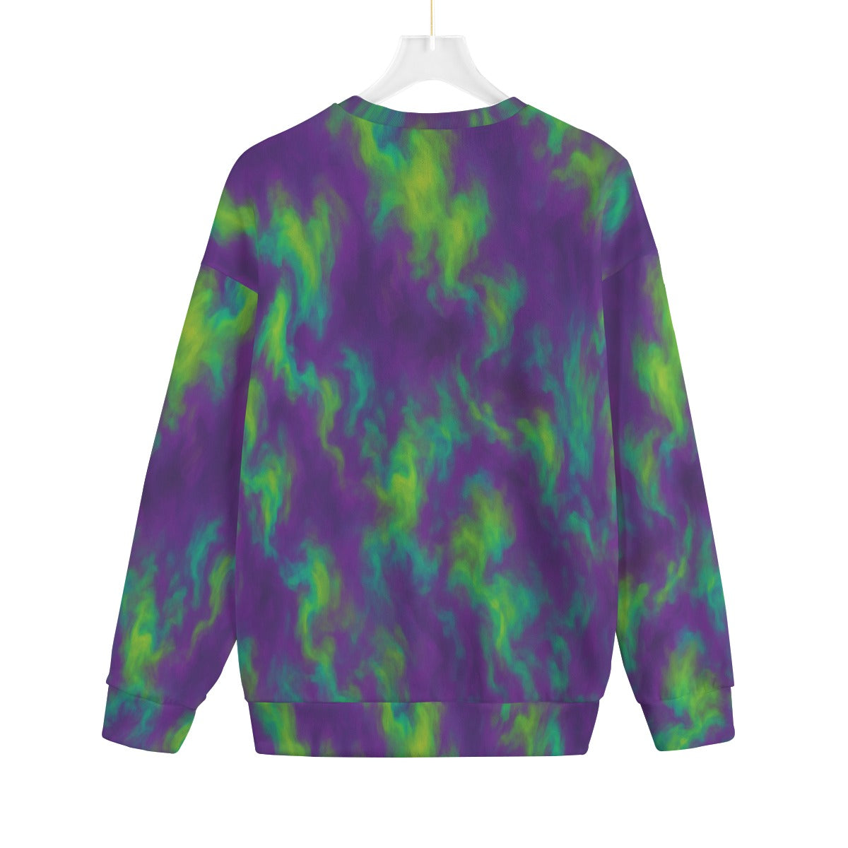 Unisex Drop-shoulder Knitted Fleece Sweater - view 2