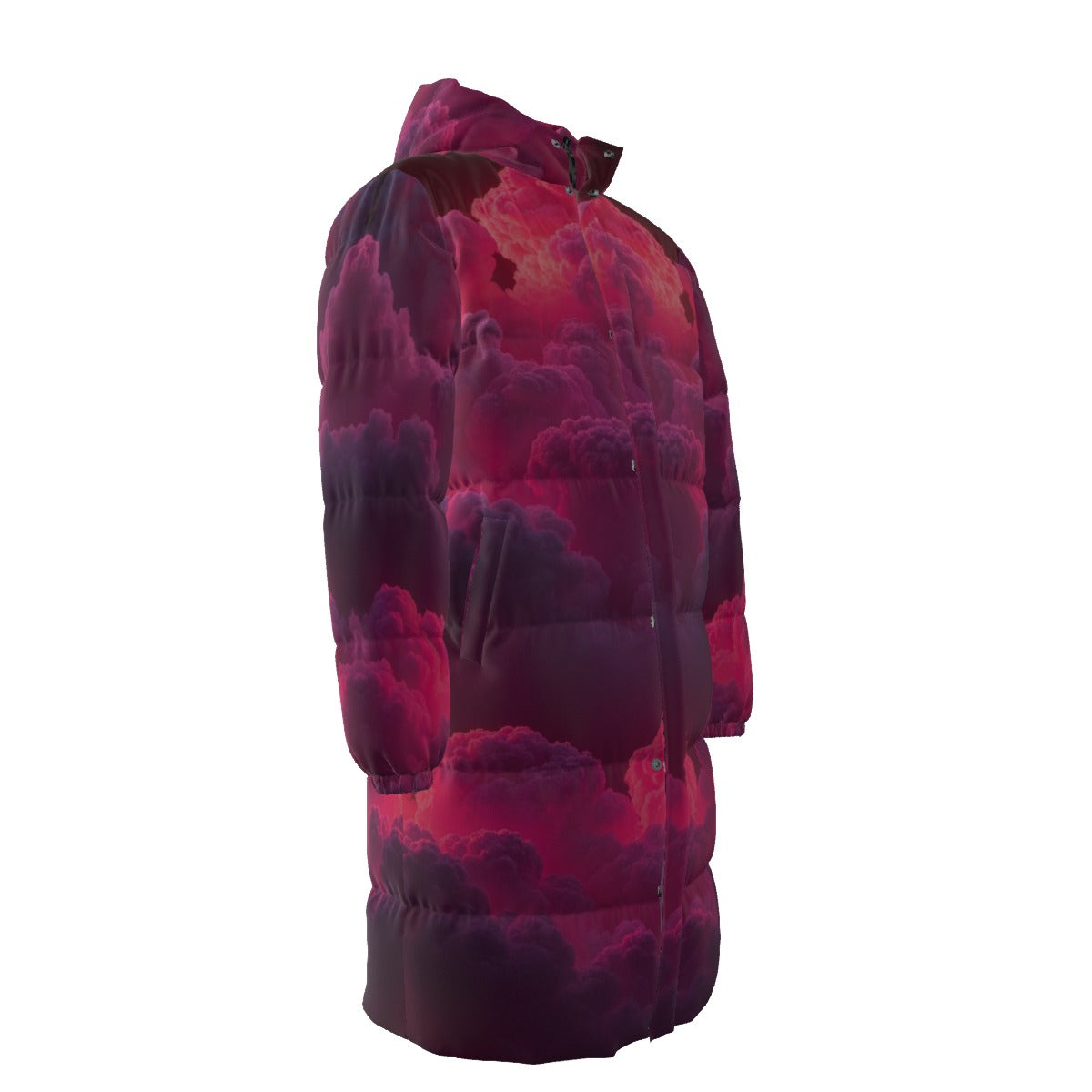 Unisex Long Down Jacket