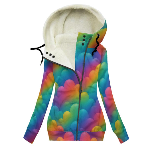 Women's Long Jacket With Fleece Lining