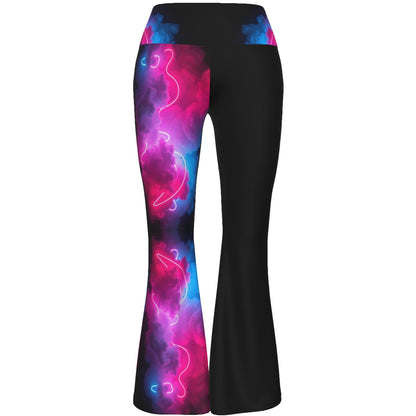 All-over print Women's Flare Yoga Pants