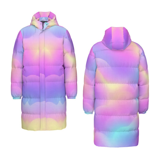 Unisex Long Down Jacket