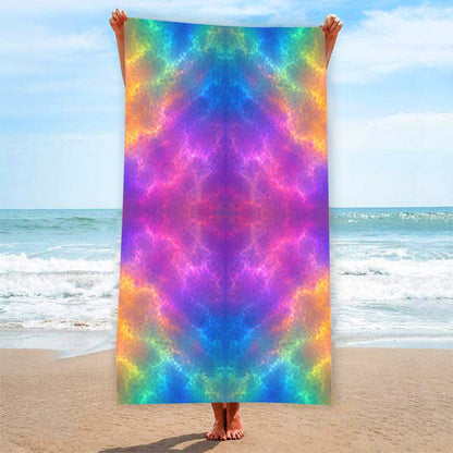 Adult Beach towel Vertical Style Printed in USA|320GSM