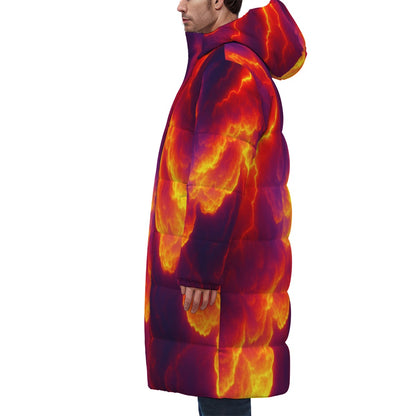 Unisex Long Down Jacket