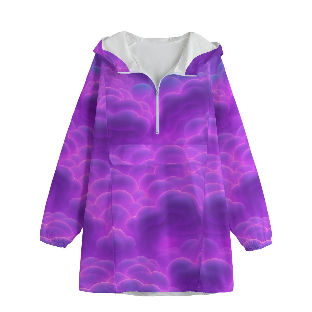 Unisex Windbreaker Long Jacket