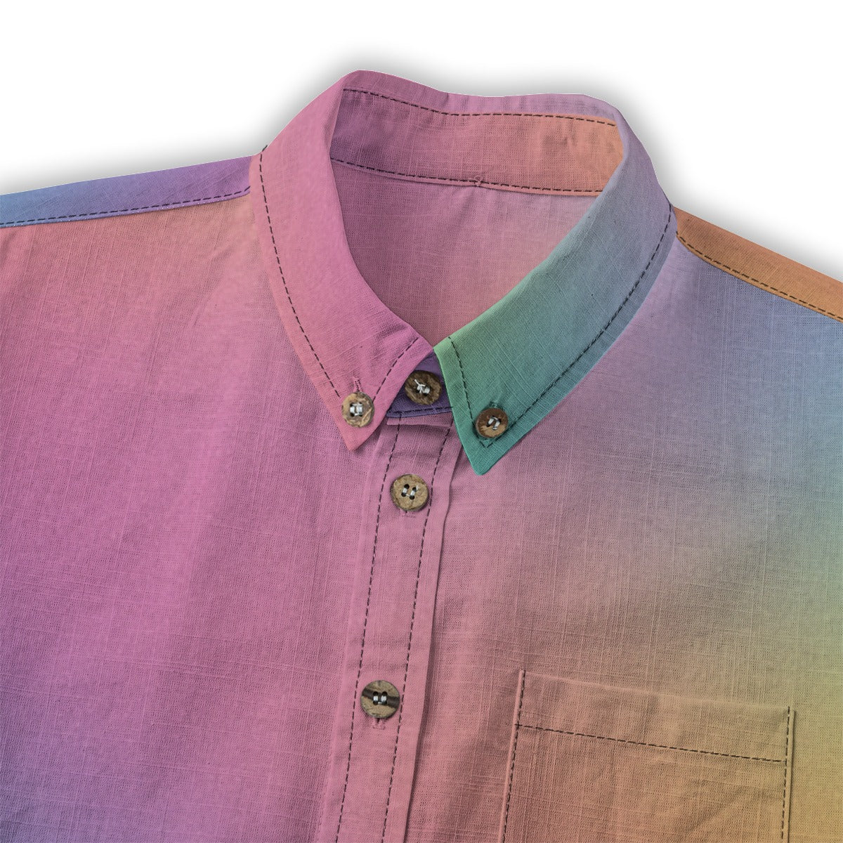 Unisex Children's Shirt With Pocket | 125GSM Cotton