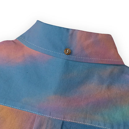 Men's Casual Lapel Long Sleeve Shirt|125GSM Cotton