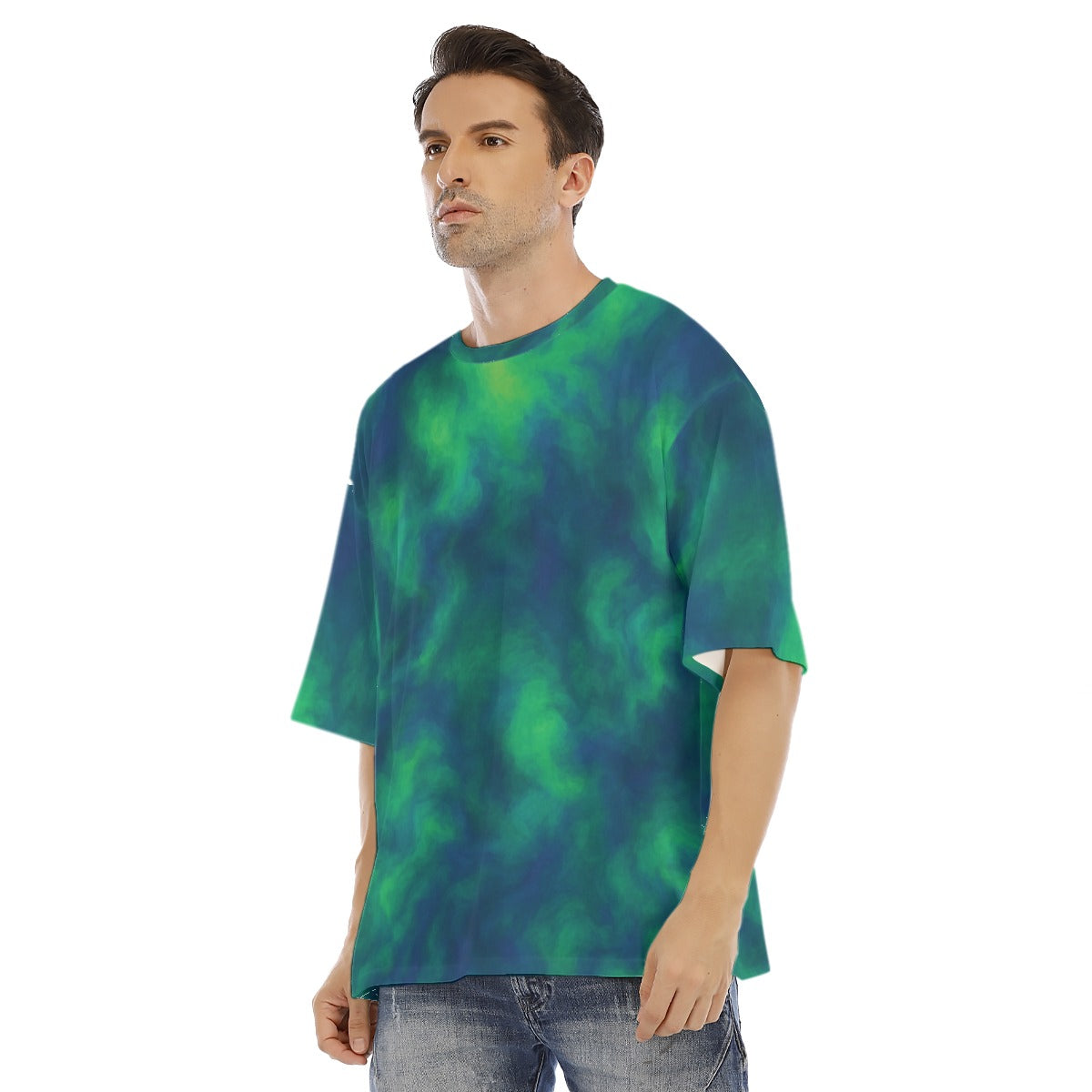 Men's Drop Shoulder T-shirt With Short Sleeve