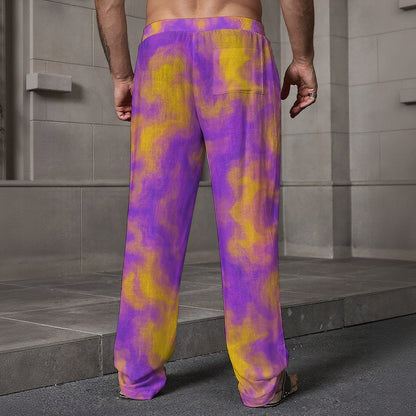 Men's Loose Casual Pants With Pocket