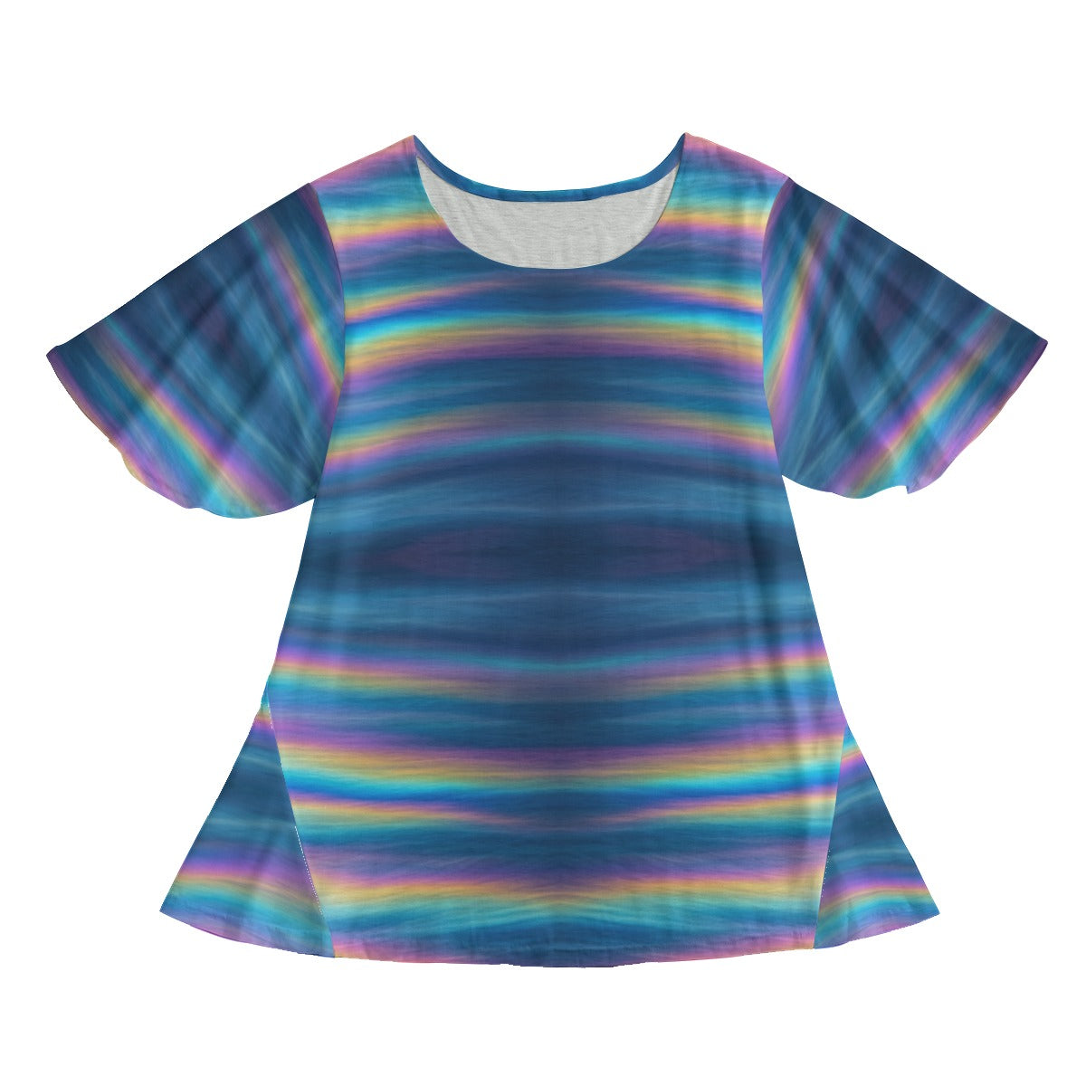 Women's Round Neck T-shirt With Short Sleeve