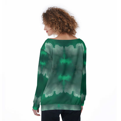 Women's Off-Shoulder Sweatshirt