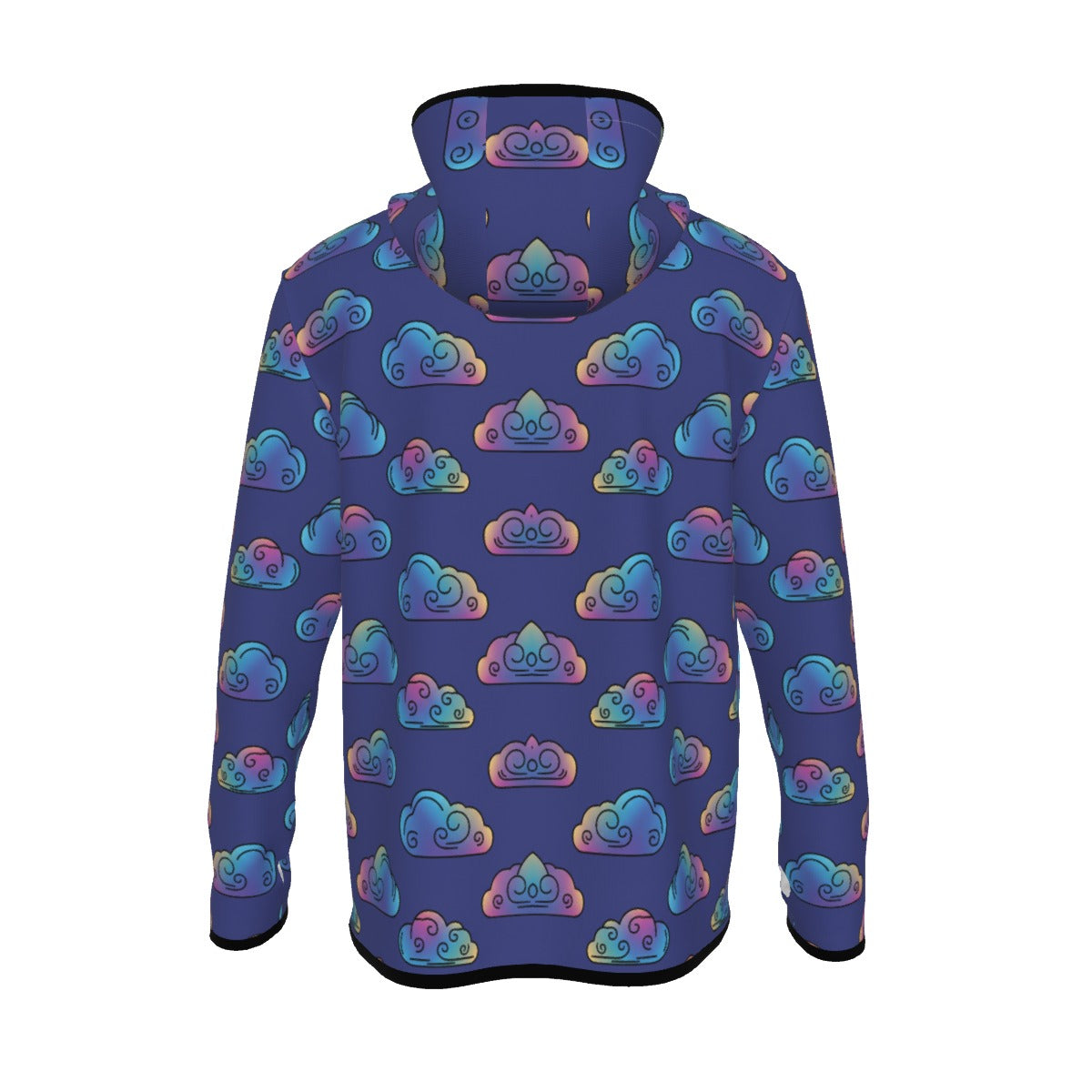 Men's Stylish Hoodie with Thumb Hole Design - view 2