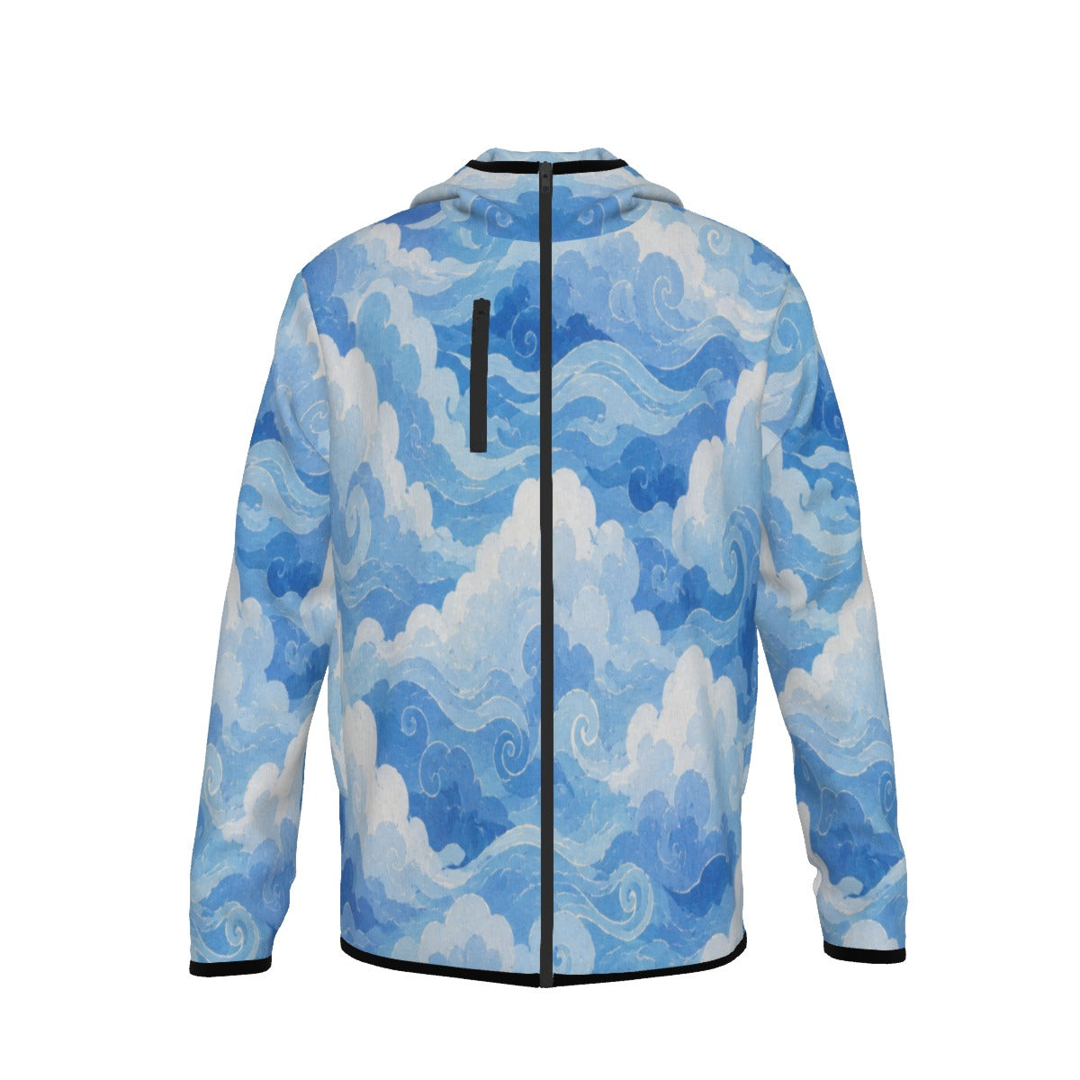 Men's Stylish Hoodie with Thumb Hole Design - view 1