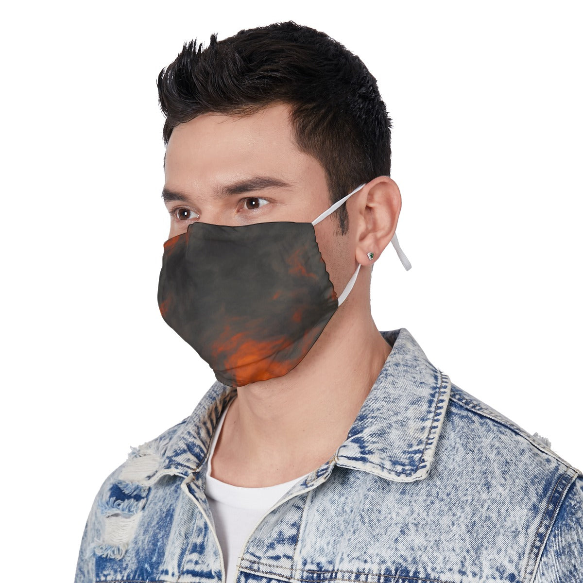 Unisex Face Mask with Adjustable Ear Loops