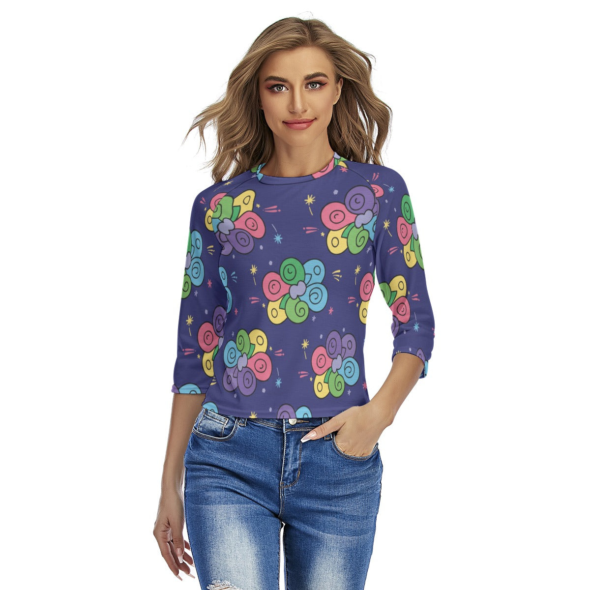 Women's Raglan Sleeves T-shirts
