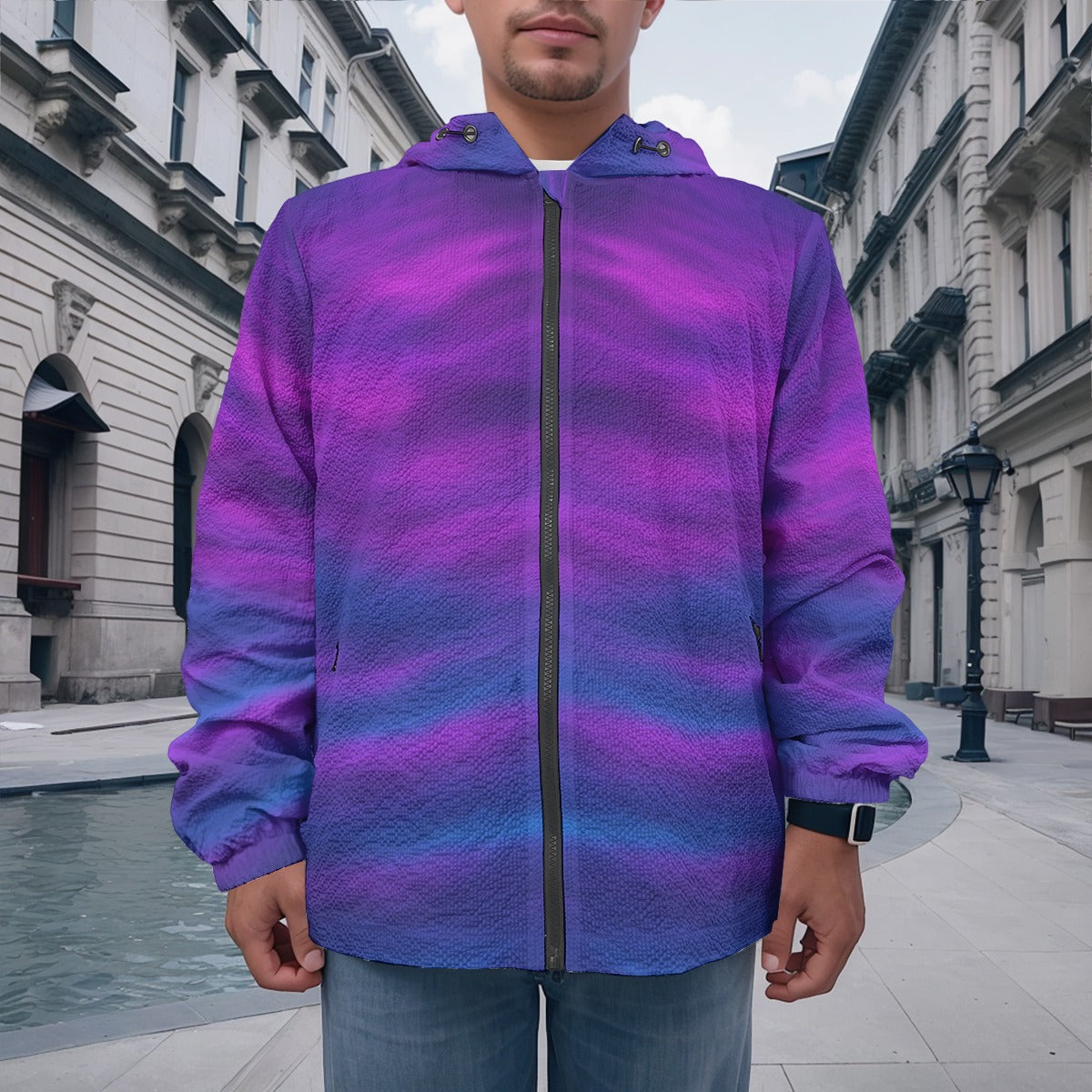 Men's Casual Zipper Jacket