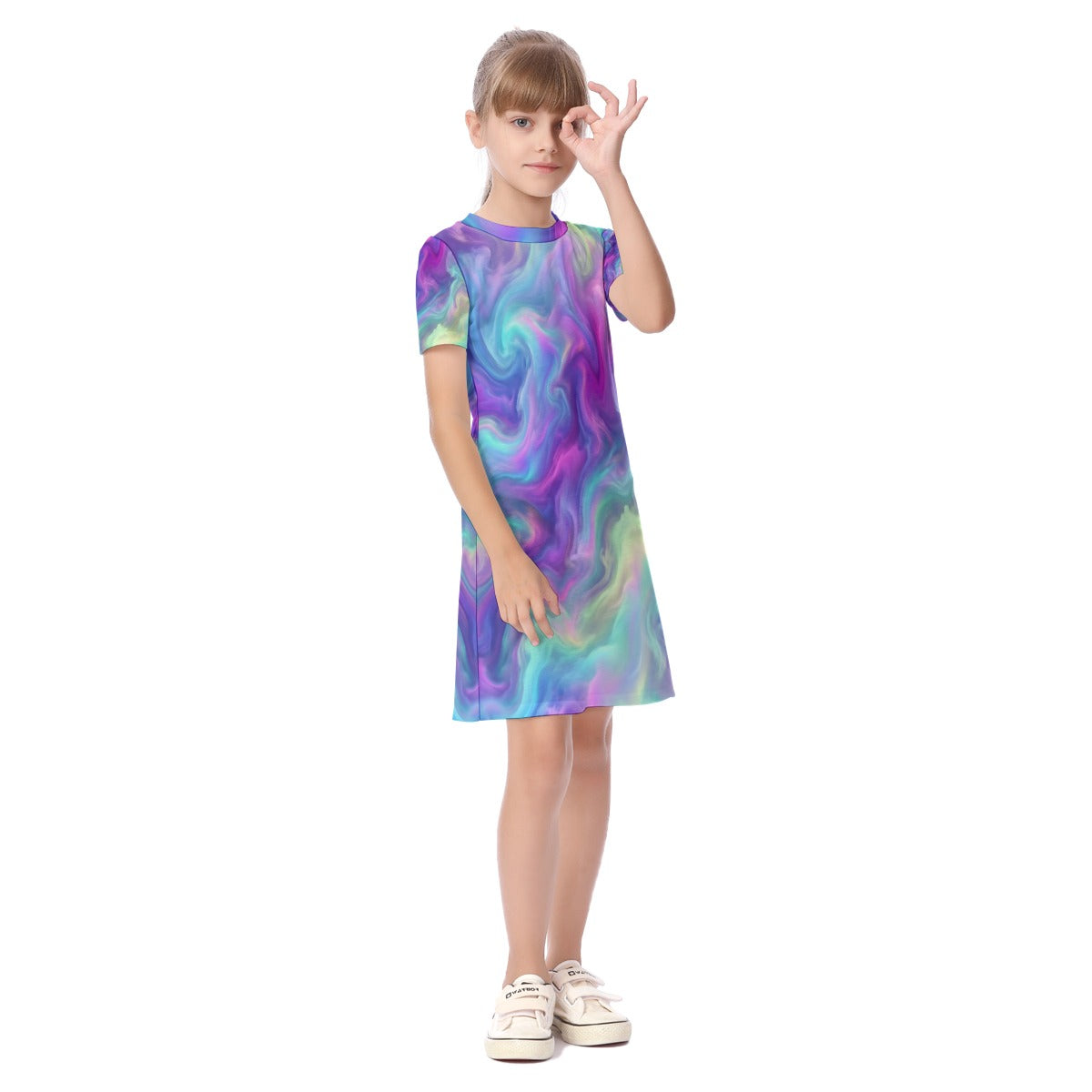 Kid's Short Sleeve Dress