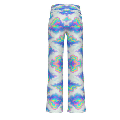 Women's High-waisted Straight-leg Trousers