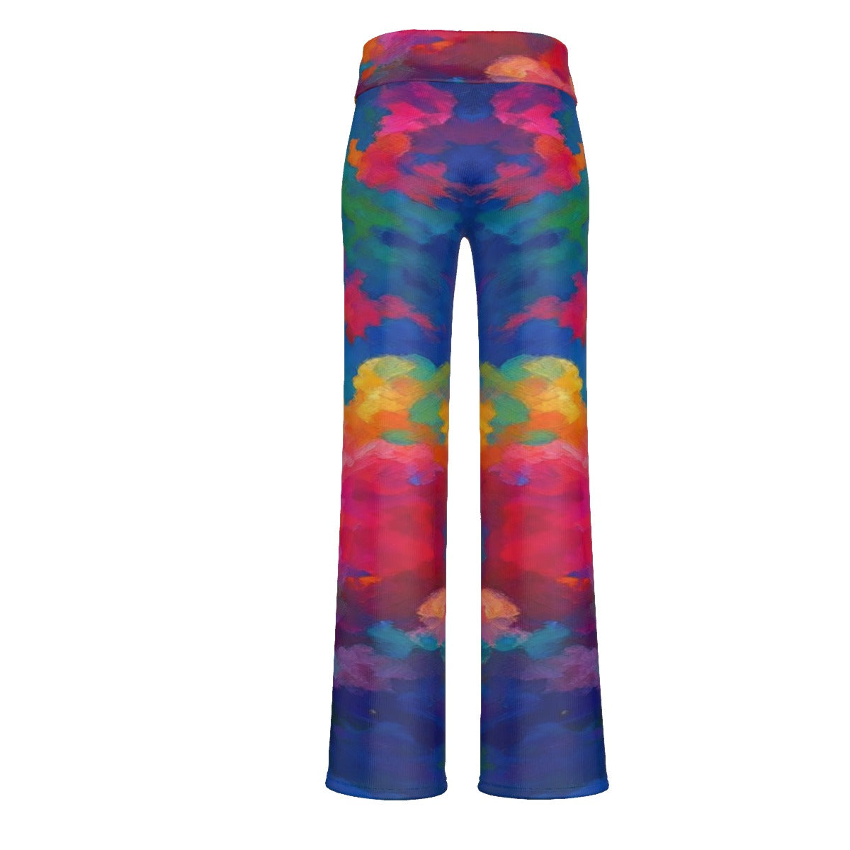 Women's High-waisted Straight-leg Trousers