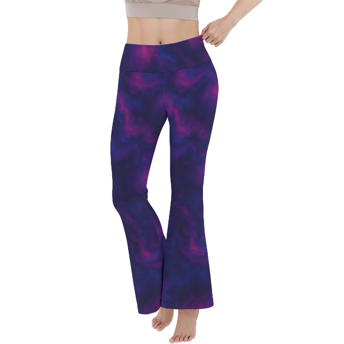 Women's Reversible High-Waisted Yoga Pants