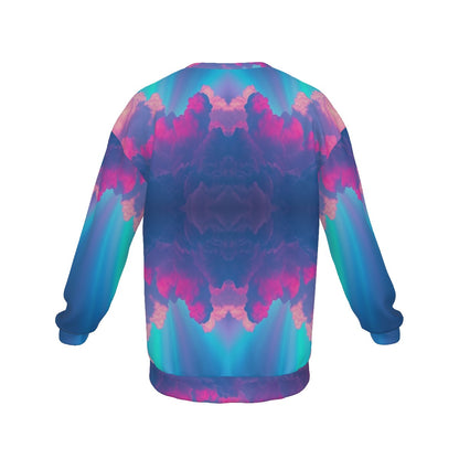 Men's Drop Shoulder Round Neck Long-Sleeved Sweatshirt