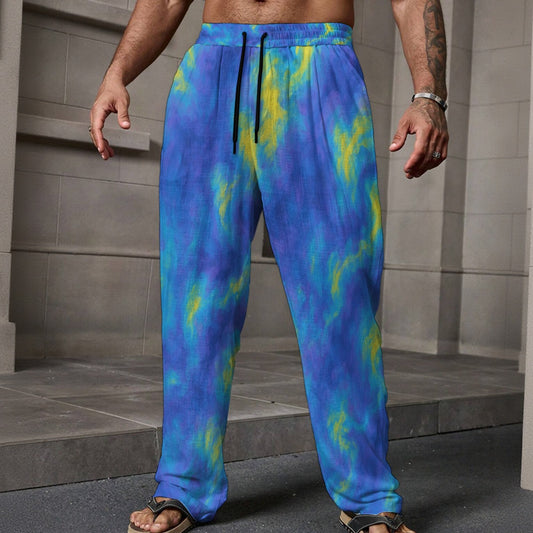 Men's Loose Casual Pants With Pocket