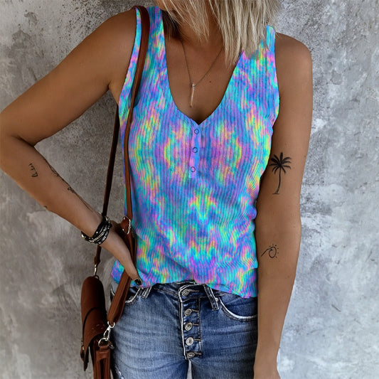 Women's Button Vest