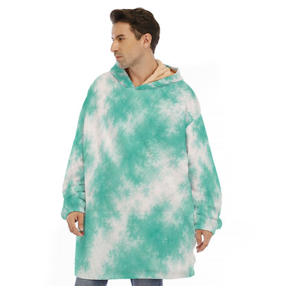 Unisex Sherpa-Fleece Hoodie Blanket - view 1