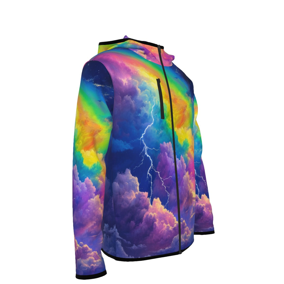 Men's Stylish Hoodie with Thumb Hole Design - view 4