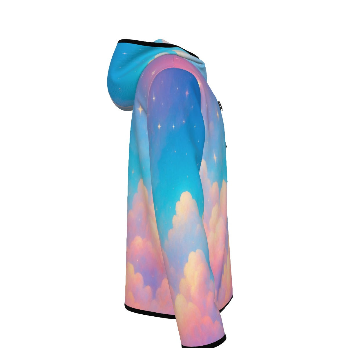 Men's Stylish Hoodie with Thumb Hole Design - view 3