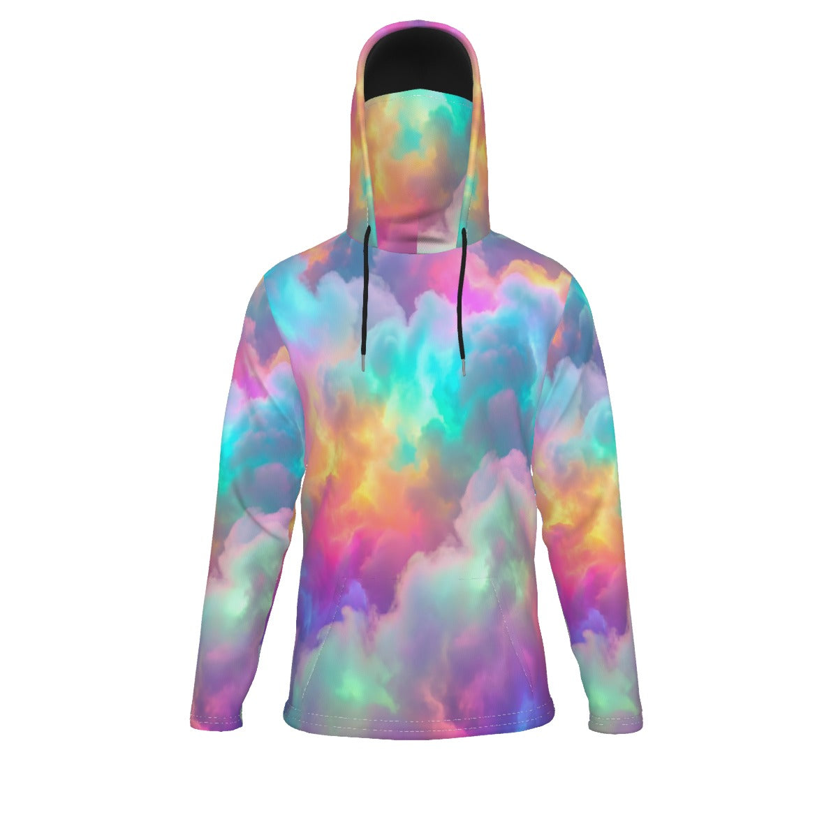 Men's Pullover Hoodie With Mask - view 1