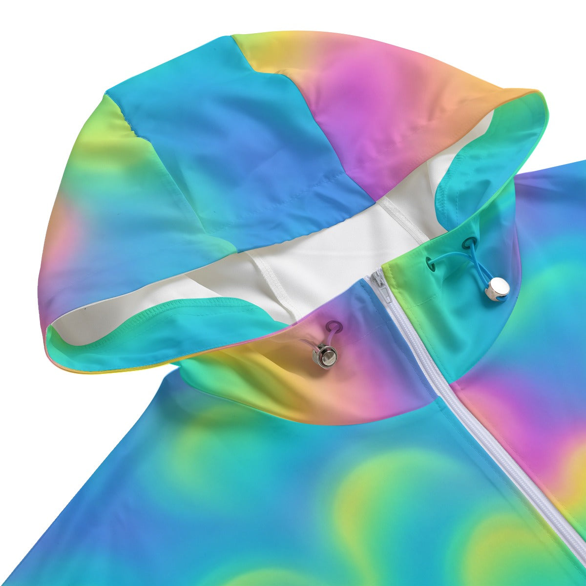 Unisex Pullover Jacket With Zipper Closure