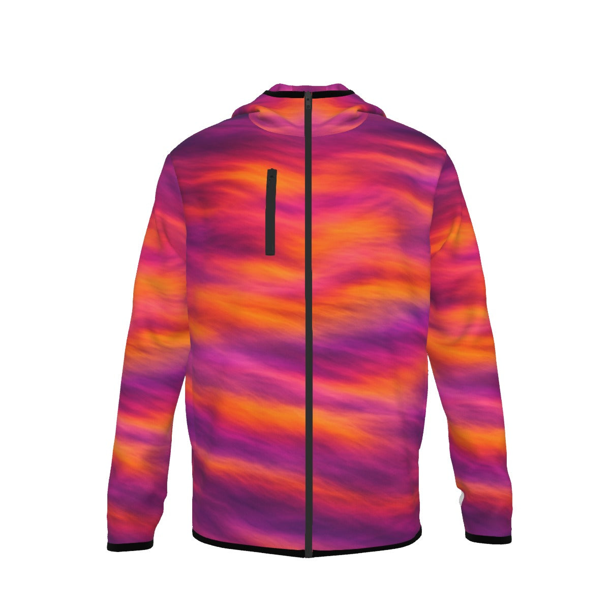 Men's Stylish Hoodie with Thumb Hole Design - view 1