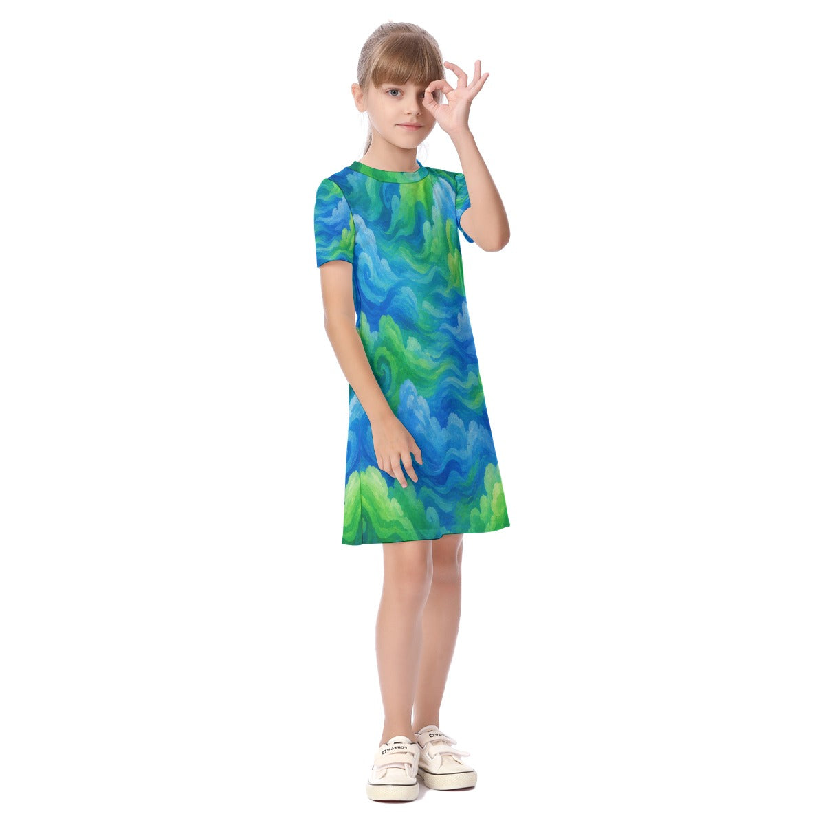 Children's Short Sleeve Dress by O’Nimbus – view 2